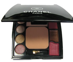 Chanel 5 Eye Shadow & Lipstick & 2 Blusher 1 Compact Powder